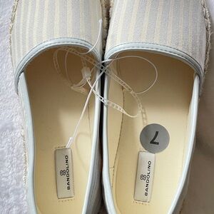 Bandolino Women's Cream Espadrille Flats